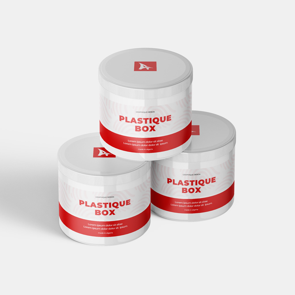 Boites en plastiques